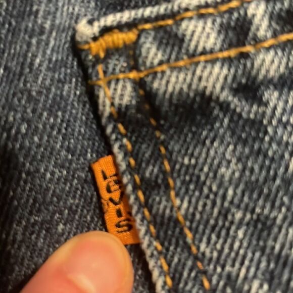 Levi’s Vintage 951 Relaxed Fit Self made cut off shorts - Picture 4 of 6